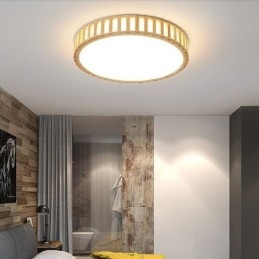 Japonská lampa dřevěné stropní osvětlení