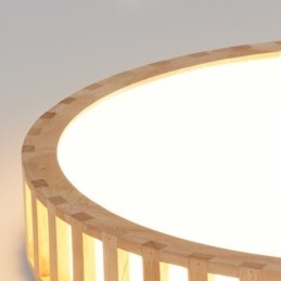 Japonská lampa dřevěné stropní osvětlení