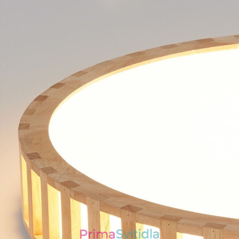 Japonská lampa dřevěné stropní osvětlení