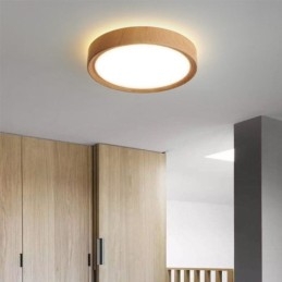 Dřevěná stropní svítidla Japonská stropní lampa