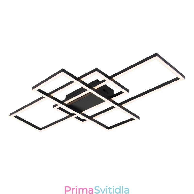 Moderní stropní svítidlo geometrické čtvercové stropní svítidlo