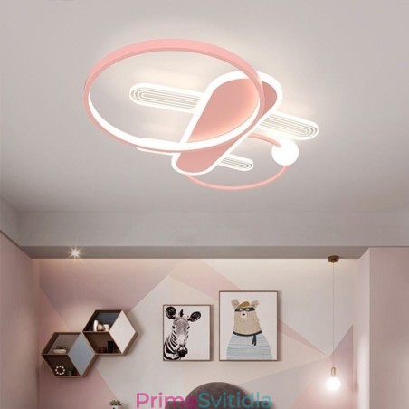 Stropní lampa Cartoon letadlo Stropní světlo Stropní lampa Cartoon letadlo Stropní světlo