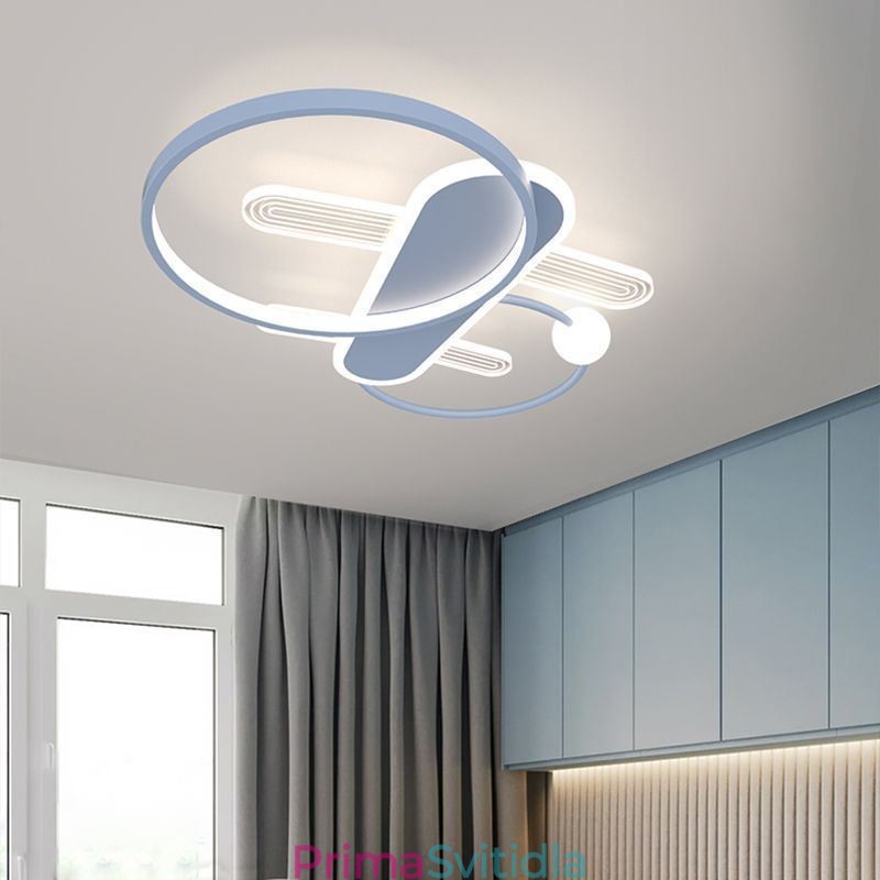 Stropní lampa Cartoon letadlo Stropní světlo