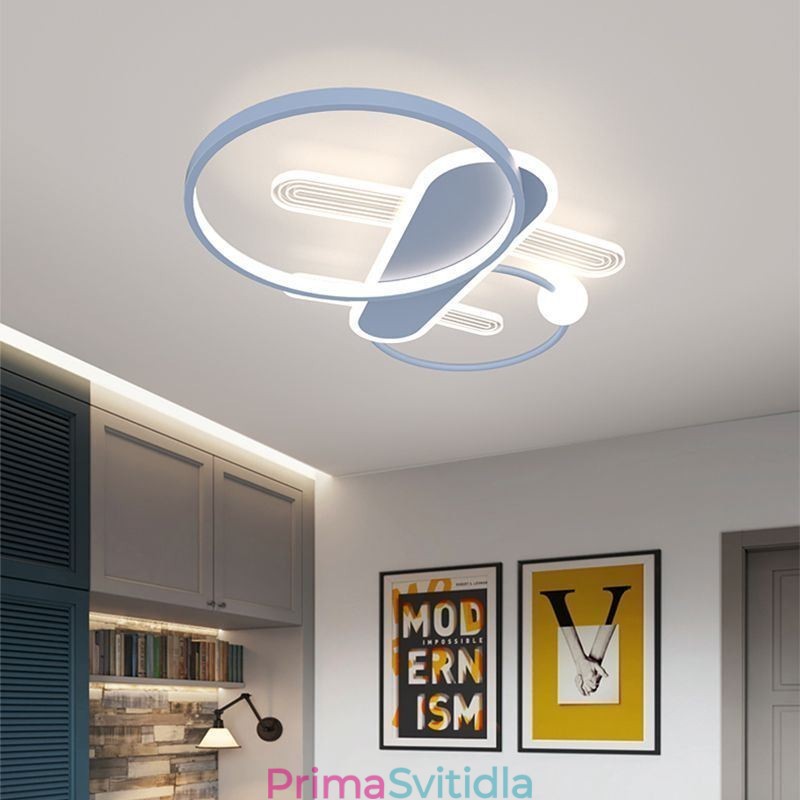 Stropní lampa Cartoon letadlo Stropní světlo