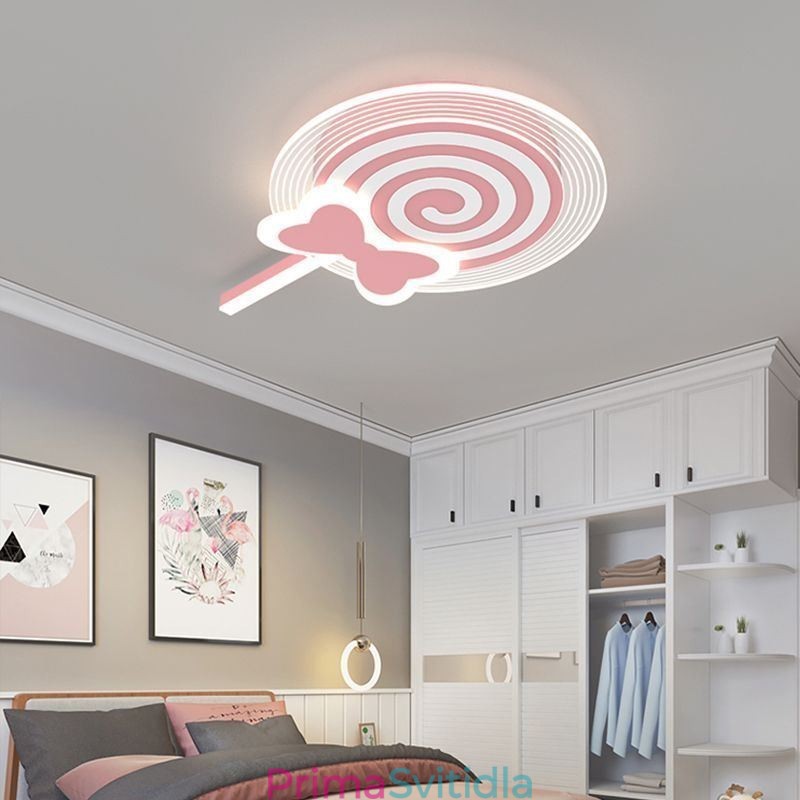 Moderní stropní svítidlo Lollipop Stropní světlo pro děti