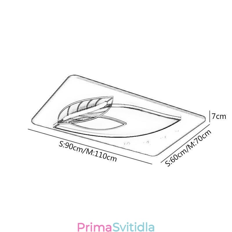 Luxusní stropní svítidlo Creative Leaf Design Stropní svítidlo