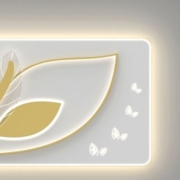 Luxusní stropní svítidlo Creative Leaf Design Stropní svítidlo