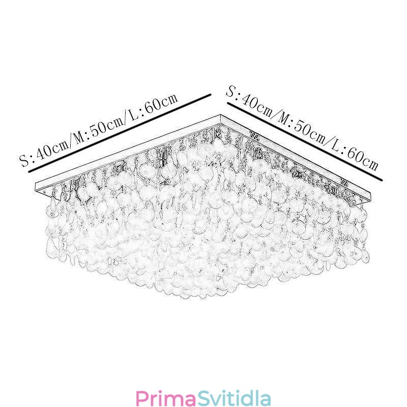 Moderní bílé skořepinové stropní svítidlo zapuštěný lustr
