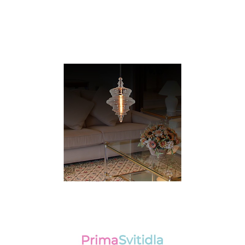 Moderní závěsné svítidlo s 1 světly