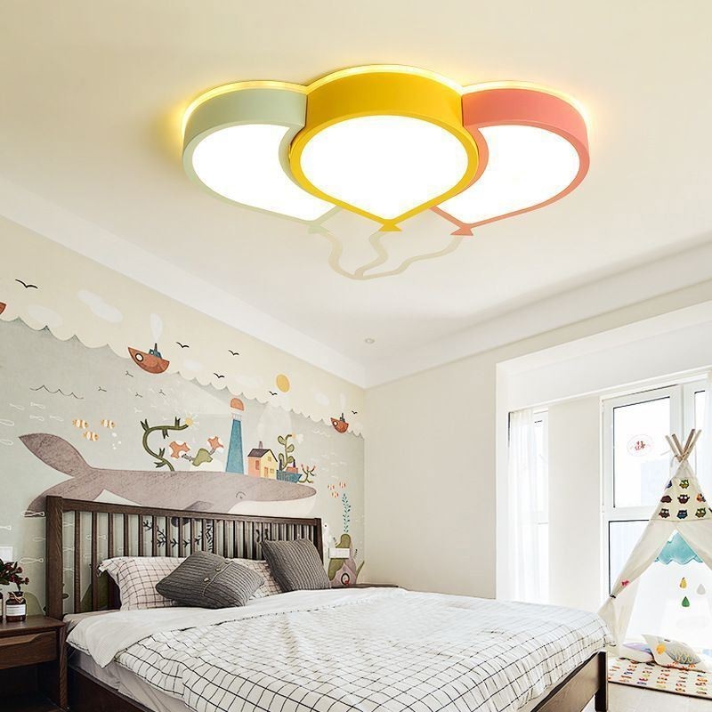 Moderní stropní svítidlo pro zapuštěnou montáž Krásná balonová stropní lampa