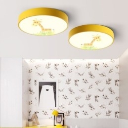 Zvířecí dětské stropní světlo kreslená stropní lampa
