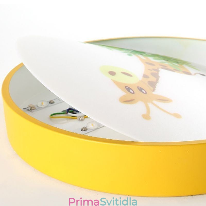 Zvířecí dětské stropní světlo kreslená stropní lampa