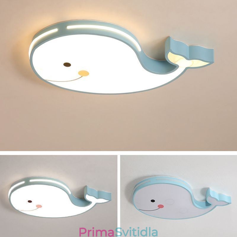 Dolphin vzorované stmívatelné stropní svítidlo kreativní stropní svítidlo děti