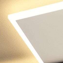 Čtvercové stropní svítidlo pro zapuštěnou montáž
