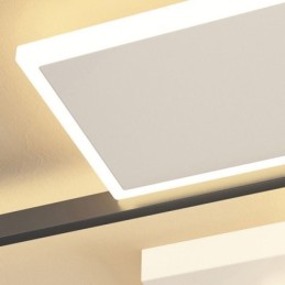 Čtvercové stropní svítidlo pro zapuštěnou montáž