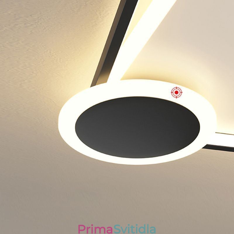 Minimalistické stropní svítidlo pro zapuštěnou montáž