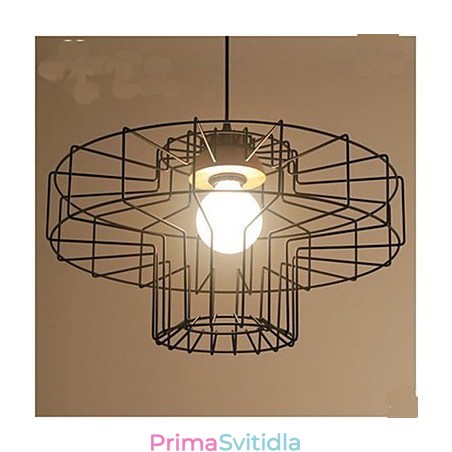 Jednohlavý Iron Lustr Lustr Retro Mesh Jednohlavý Iron Lustr Lustr Retro Mesh