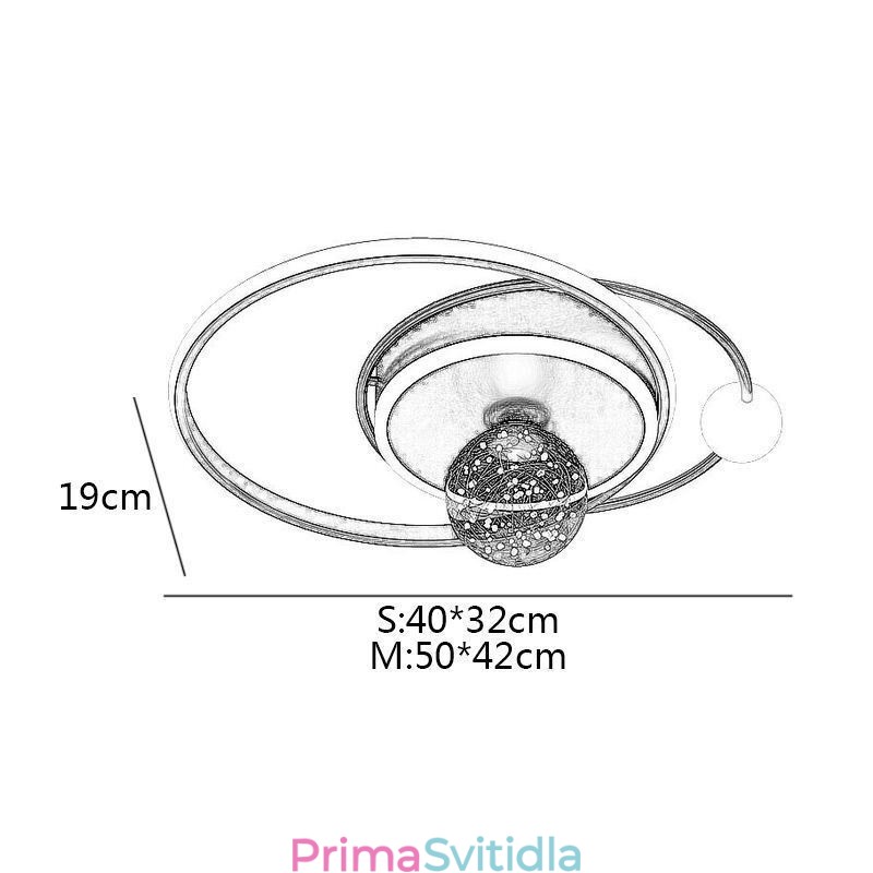 Zapuštěné stropní svítidlo Home Decor