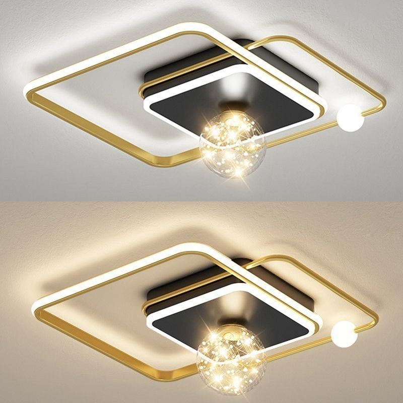 Moderní stropní svítidlo pro zapuštěnou montáž Home Decor