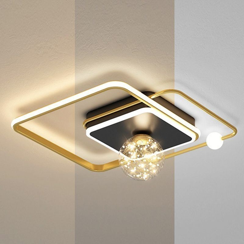 Moderní stropní svítidlo pro zapuštěnou montáž Home Decor