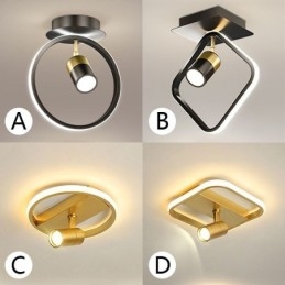 Akrylátové stropní svítidlo Minimalistický dekor Světelné bodové světlo