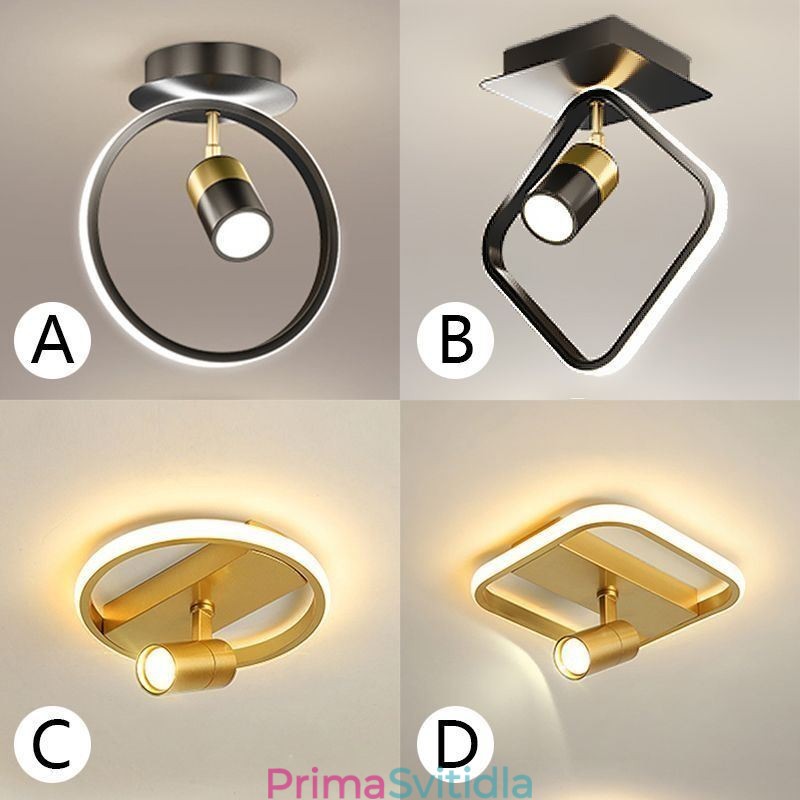 Akrylátové stropní svítidlo Minimalistický dekor Světelné bodové světlo