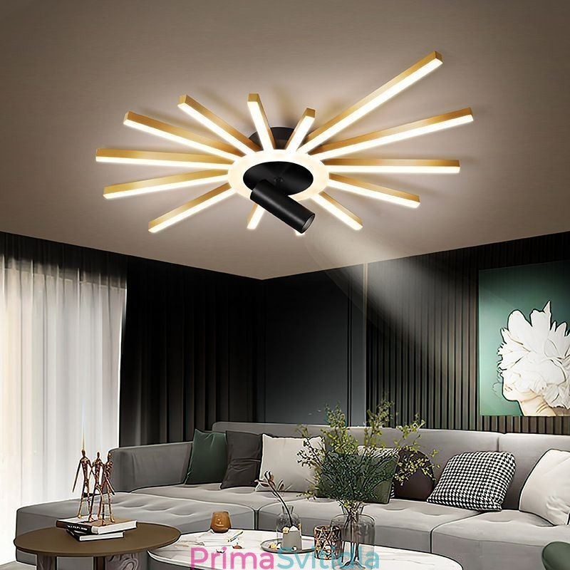 Zapuštěná akrylová nepravidelná lineární lampa Bodové světlo