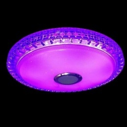 Zapuštěné stropní světlo s dálkovým ovládáním APP Bluetooth Music Speaker Light