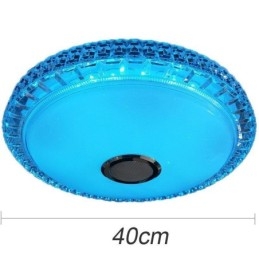 Zapuštěné stropní světlo s dálkovým ovládáním APP Bluetooth Music Speaker Light