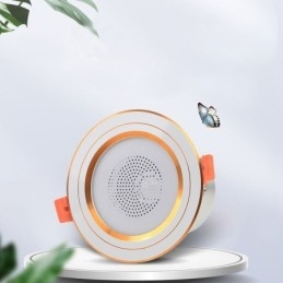 Downlight Bluetooth hudební reproduktorová lampa Mobilní telefon Chytré stropní svítidlo