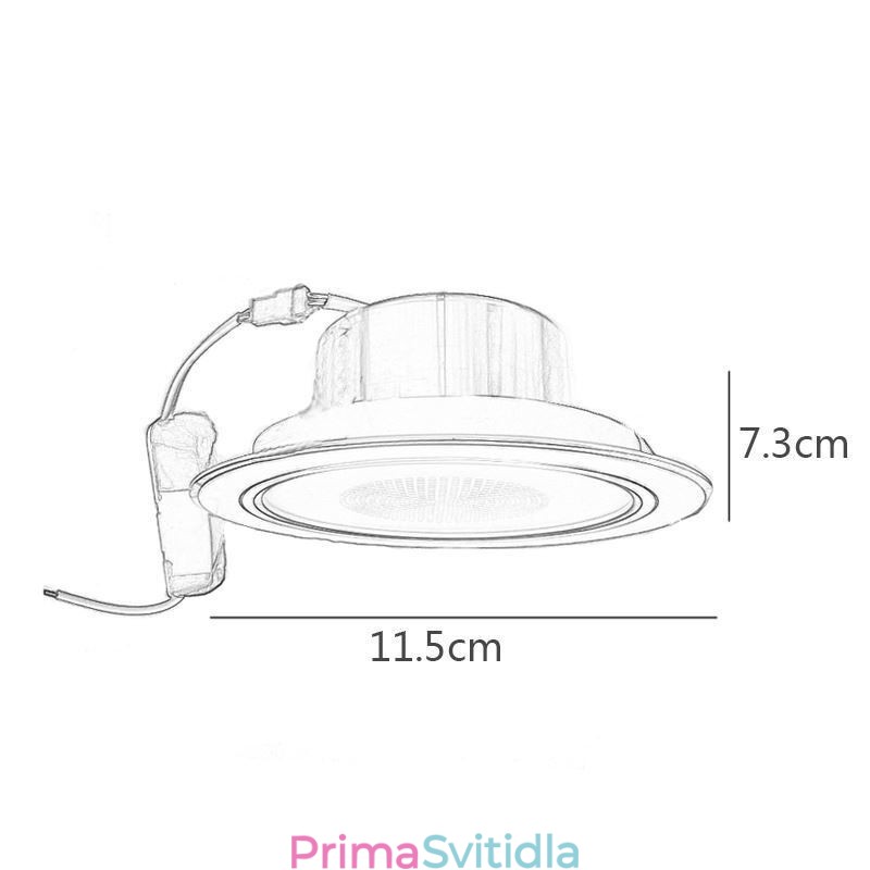 Downlight Bluetooth hudební reproduktorová lampa Mobilní telefon Chytré stropní svítidlo