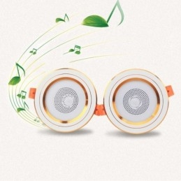Downlight Bluetooth hudební reproduktorová lampa Mobilní telefon Chytré stropní svítidlo