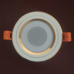 Downlight Bluetooth hudební reproduktorová lampa Mobilní telefon Chytré stropní svítidlo