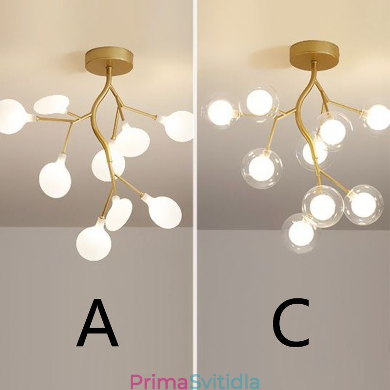 Zapuštěné stropní svítidlo Nordic Branches