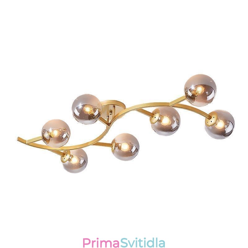 Moderní minimalistické zapuštěné skleněné podhledové svítidlo