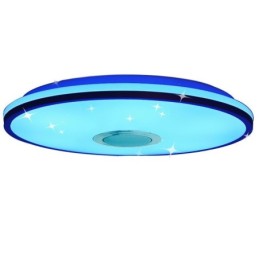 Zapuštěné barevné stropní svítidlo s funkcí časování hudebního reproduktoru Bluetooth