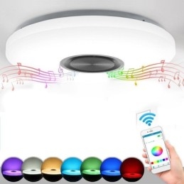 Zapuštěná dekorativní lampa Dálkové ovládání APP Bluetooth Hudební reproduktorová lampa