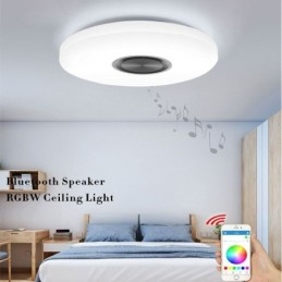 Zapuštěná dekorativní lampa Dálkové ovládání APP Bluetooth Hudební reproduktorová lampa