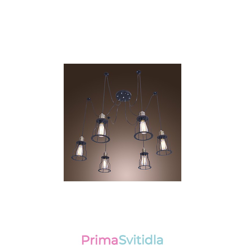 Tradiční klasický klasický Vintage Mini styl malířský lustr