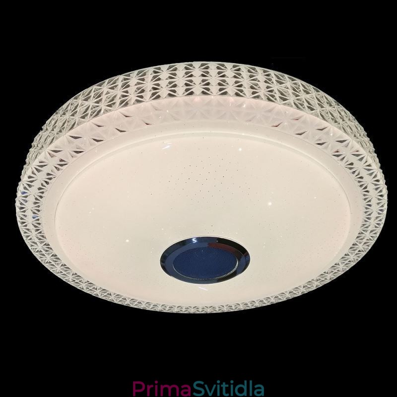 Stropní svítidlo Dekorativní lampa Dálkové ovládání APP zapuštěný držák Bluetooth hudebního reproduktoru