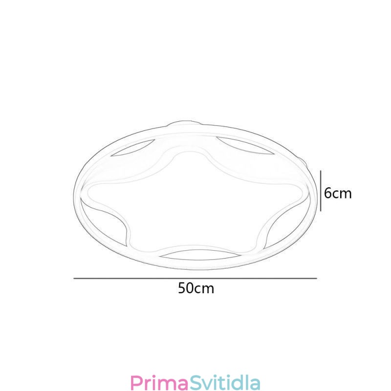 Hvězdicové stropní svítidlo Moderní jednoduché stropní svítidlo