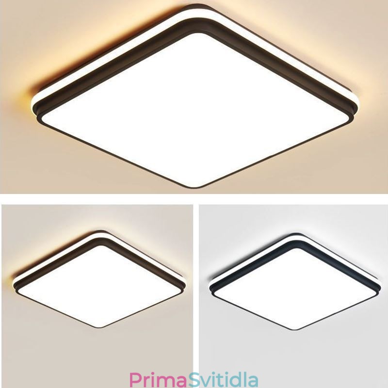 Minimalistické čtvercové zapuštěné stropní svítidlo Moderní akrylové osvětlení