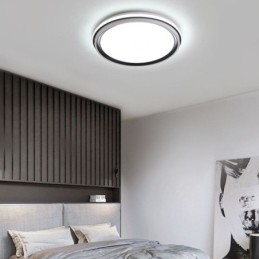 Minimalistické kruhové zapuštěné stropní svítidlo Moderní akrylové osvětlení