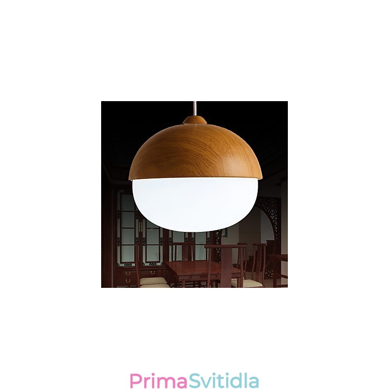 Lustr Mini styl moderní současné dřevo bambus