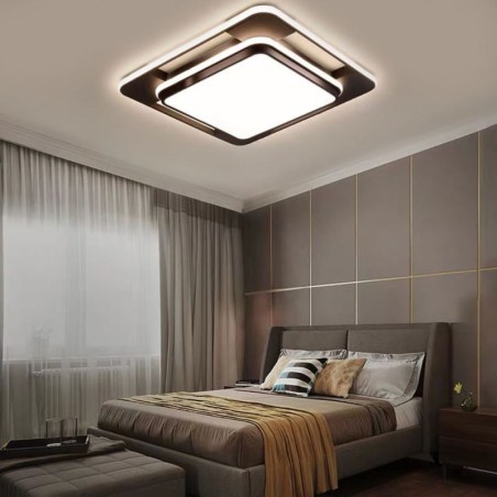 Moderní minimalistické zapuštěné osvětlení čtvercové stropní svítidlo Moderní minimalistické zapuštěné osvětlení čtvercové stropní svítidlo