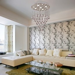 Křišťálový lustr s 5 světelným designem (K9 Crystal)