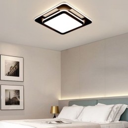 Moderní minimalistické zapuštěné osvětlení čtvercové stropní svítidlo