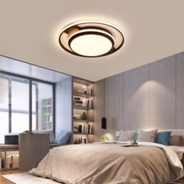 Moderní minimalistické zapuštěné svítidlo kulaté stropní svítidlo