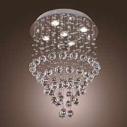 Křišťálový lustr s 5 světelným designem (K9 Crystal)
