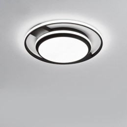 Moderní minimalistické zapuštěné svítidlo kulaté stropní svítidlo